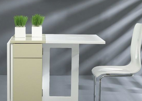 可以折叠的餐桌，让家居不再拥挤 可折叠式餐桌