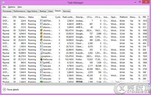 快速重置Windows8任务管理器技巧 如何重置任务管理器