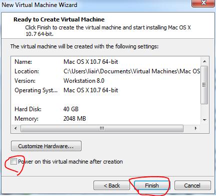 Vmware 8虚拟机安装OS X Mountain Lion系统教程