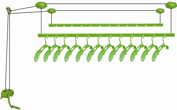 升降式晾衣架十分享
