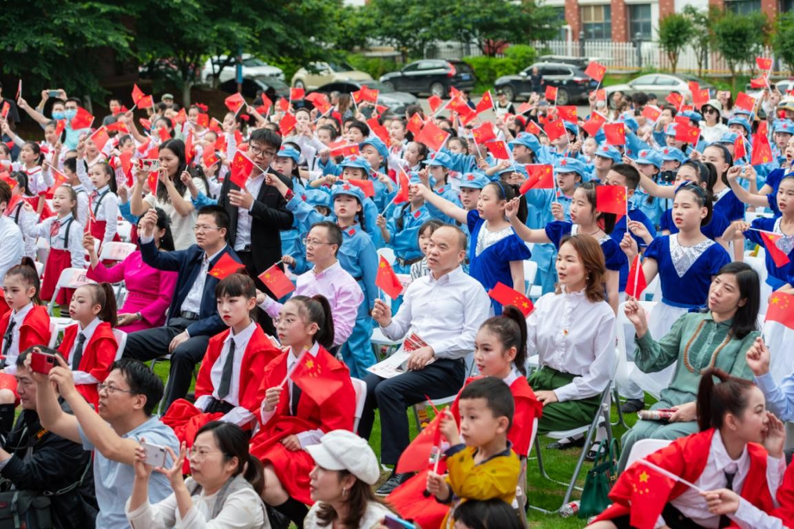 童心向党，晚安家居文化园红歌嘹亮