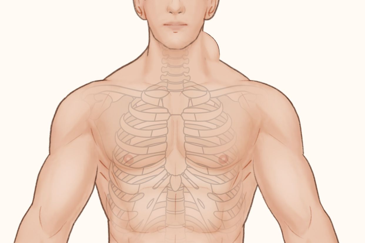 脖子肋骨上鼓了个包的图片 脖子肋骨上鼓了个包的图片是什么