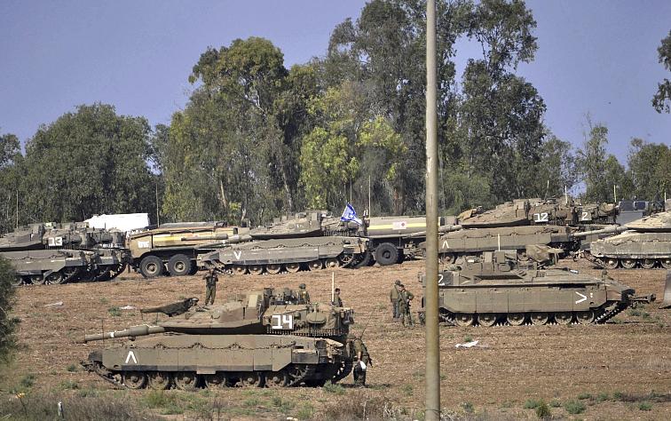 以色列坦克意外击中埃及军事哨所 以色列进攻埃及战争