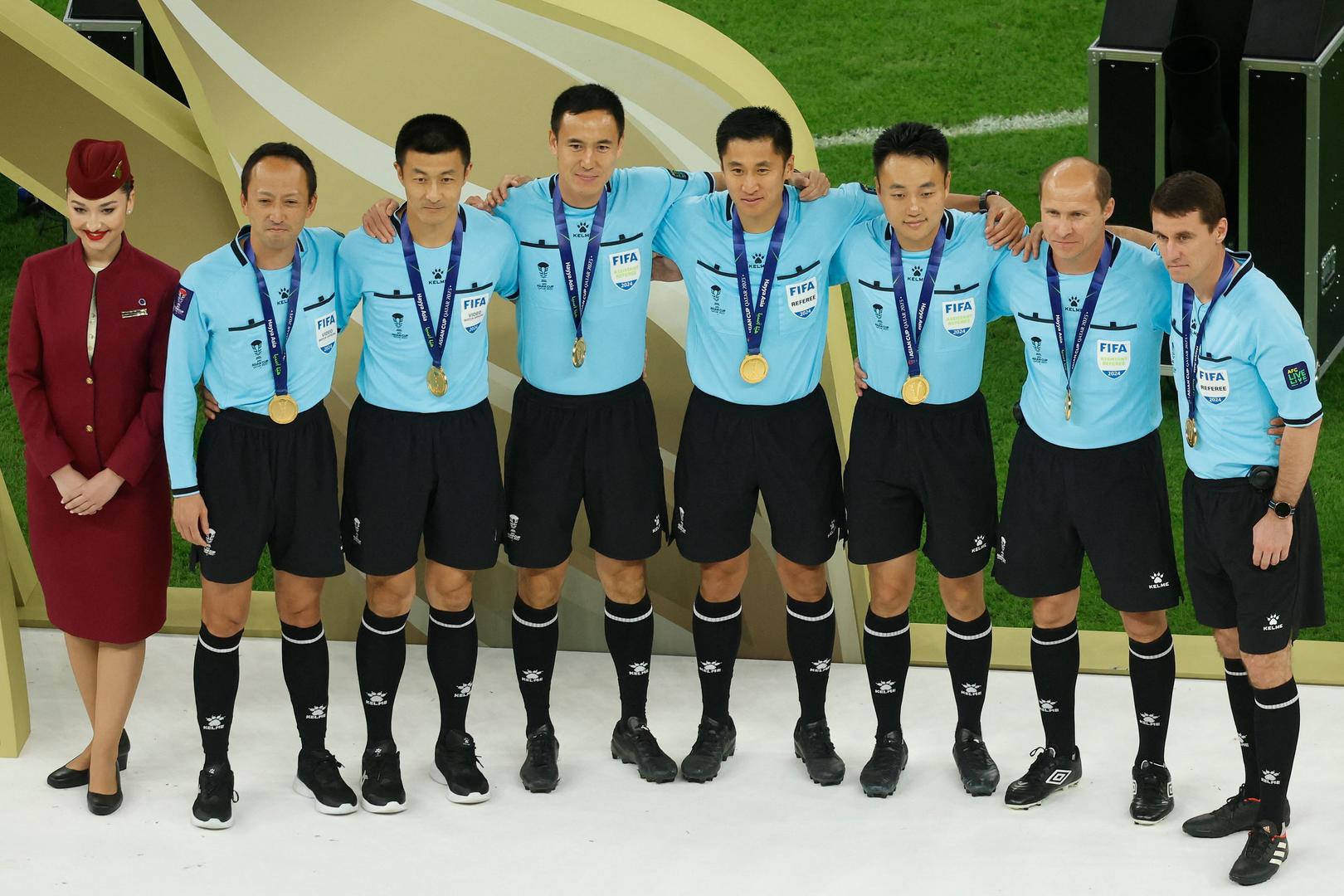 卡塔尔卫冕亚洲杯冠军，决赛中三判点球的马宁：中国足球裁判实现了小目标