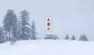 什么节气下雪啊 有哪些节气下雪呢