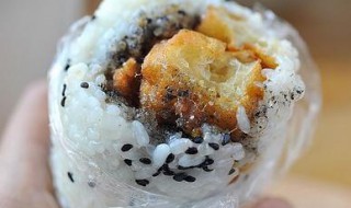 海苔粢饭团做法步骤 海苔饭团配料有哪些